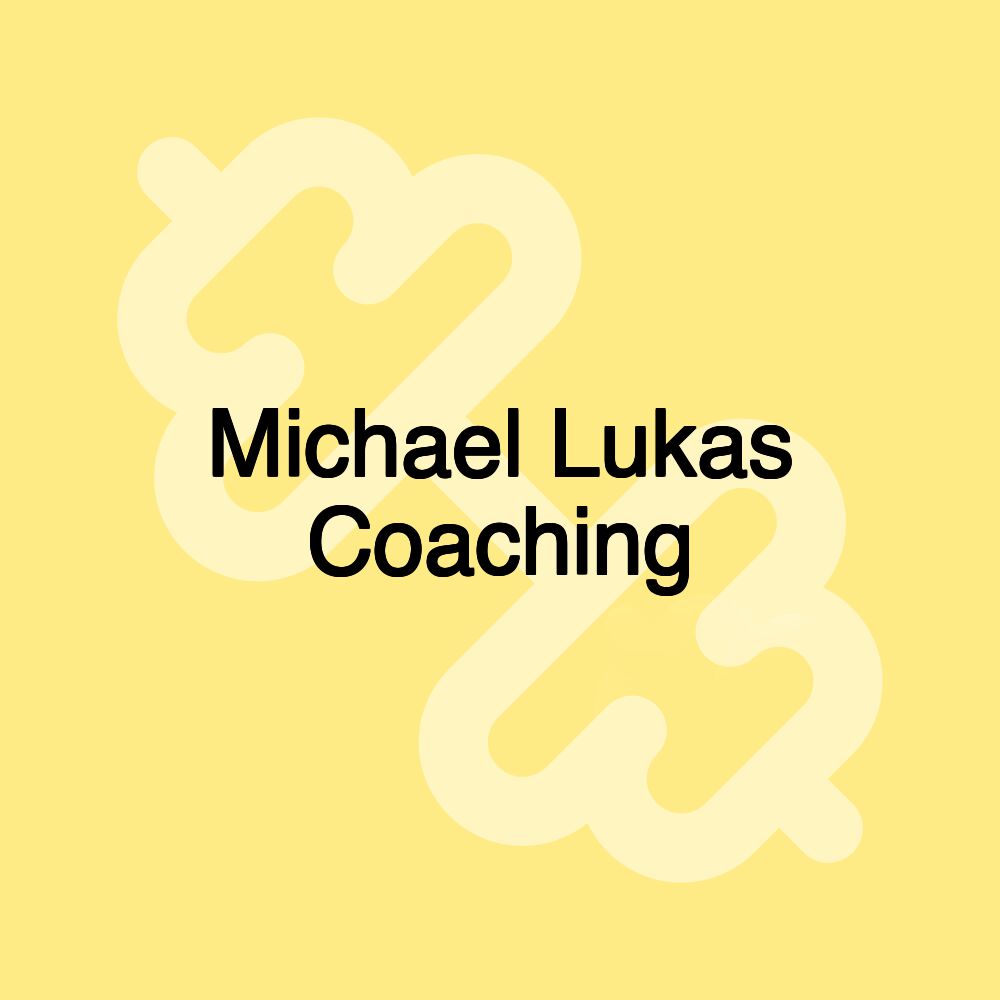 Michael Lukas Coaching