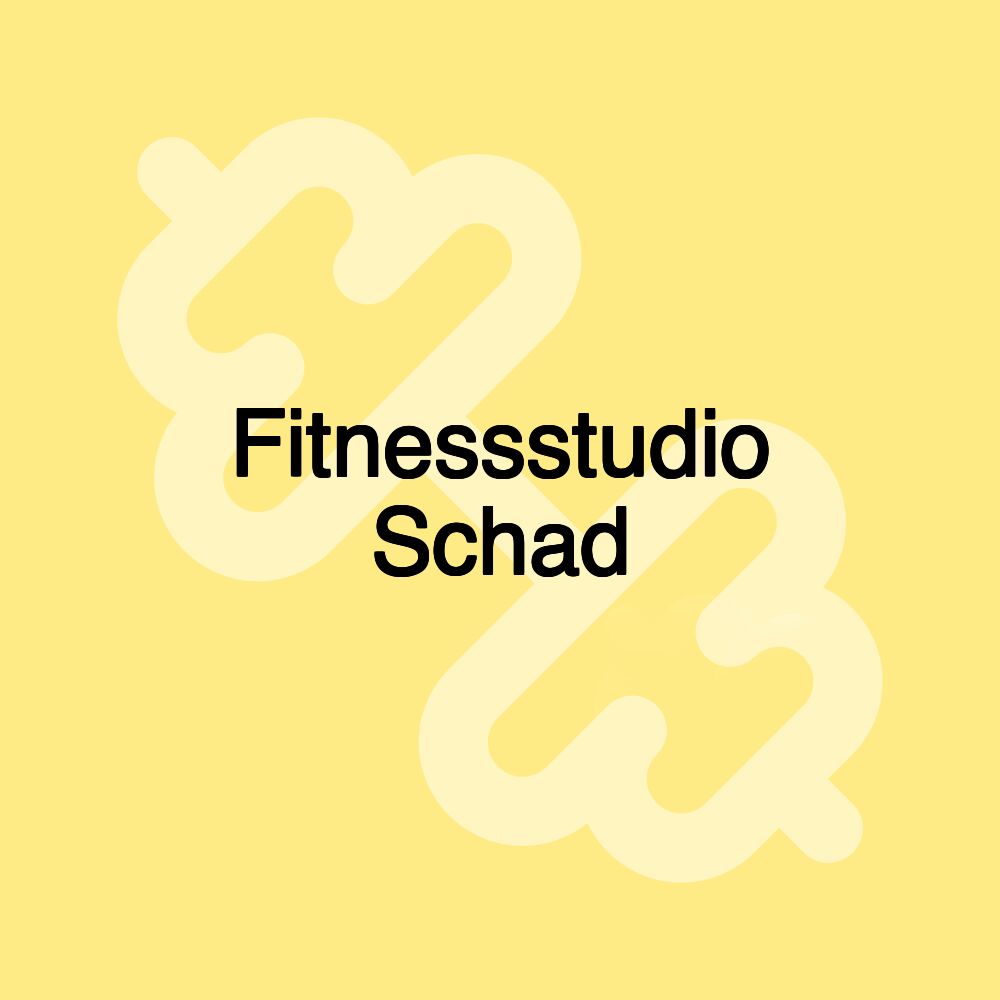 Fitnessstudio Schad