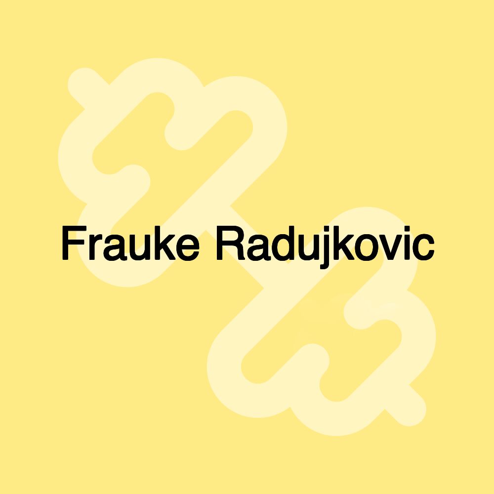 Frauke Radujkovic