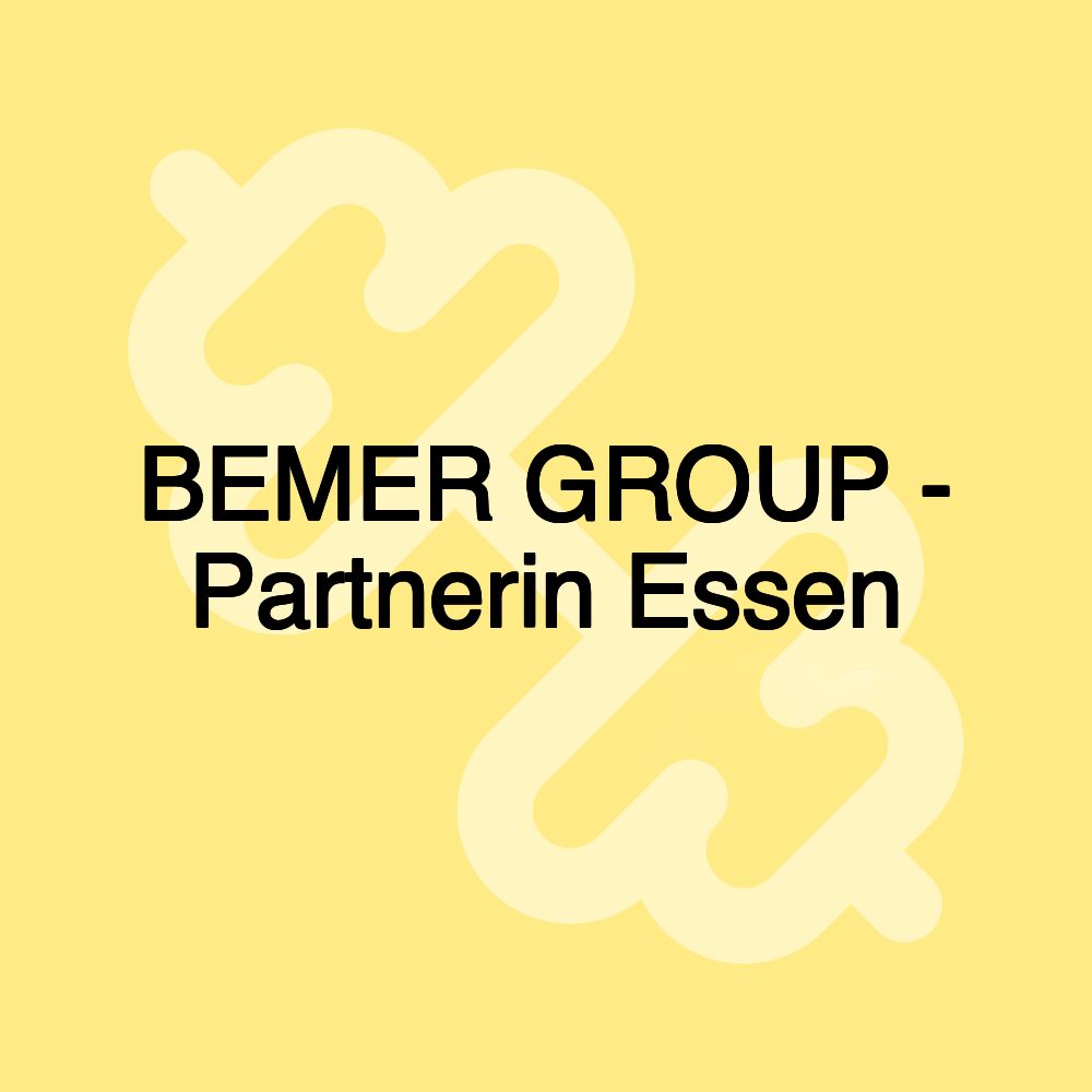 BEMER GROUP - Partnerin Essen