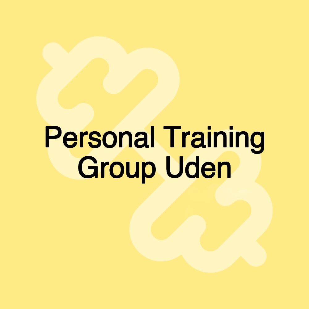 Personal Training Group Uden