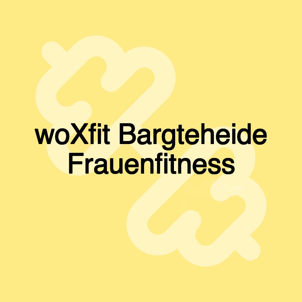 woXfit Bargteheide Frauenfitness