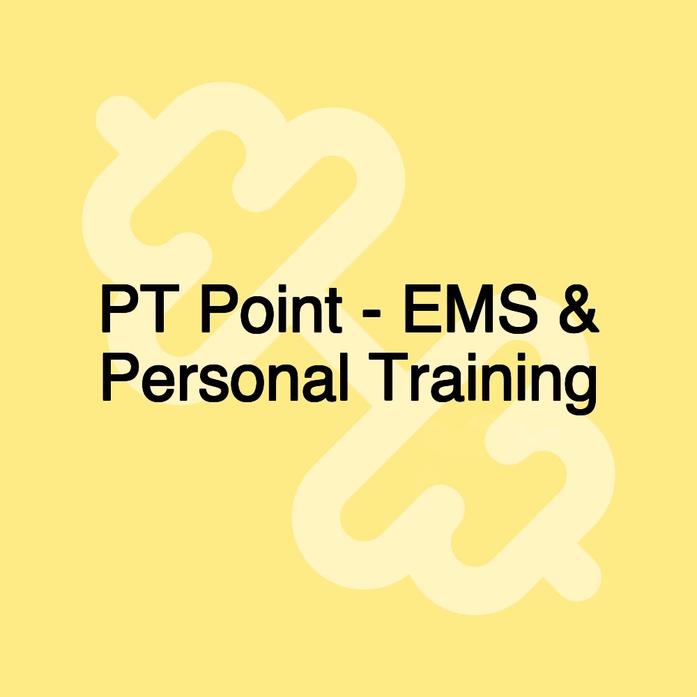 PT Point - EMS & Personal Training