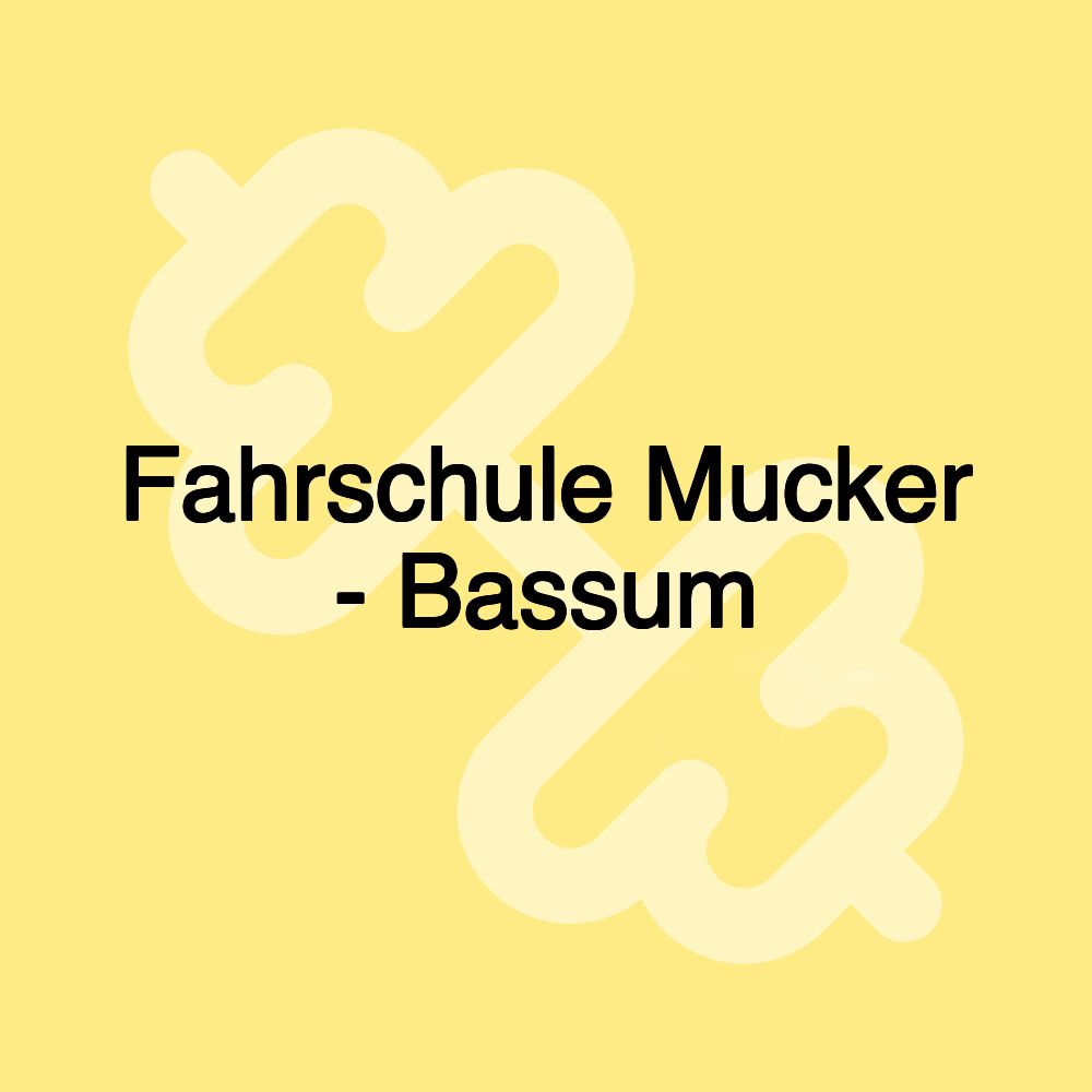 Fahrschule Mucker - Bassum