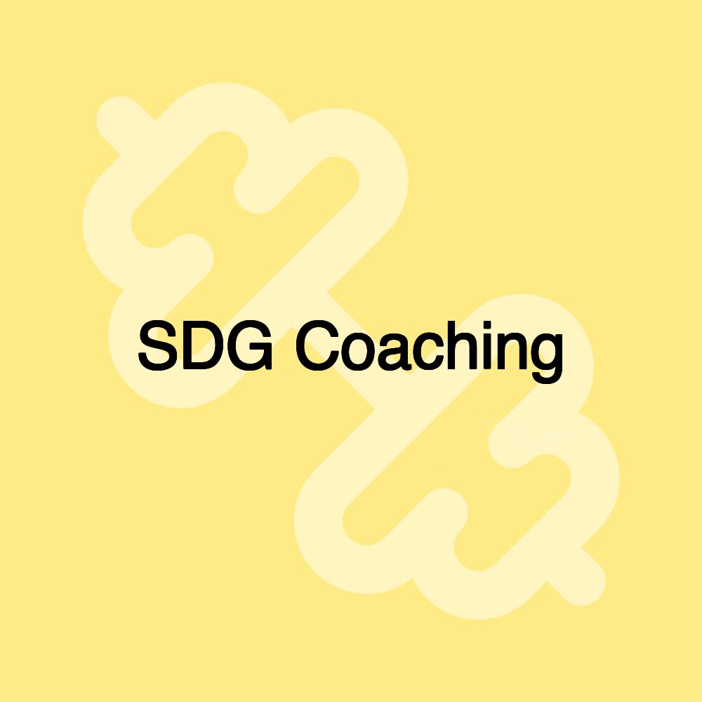 SDG Coaching