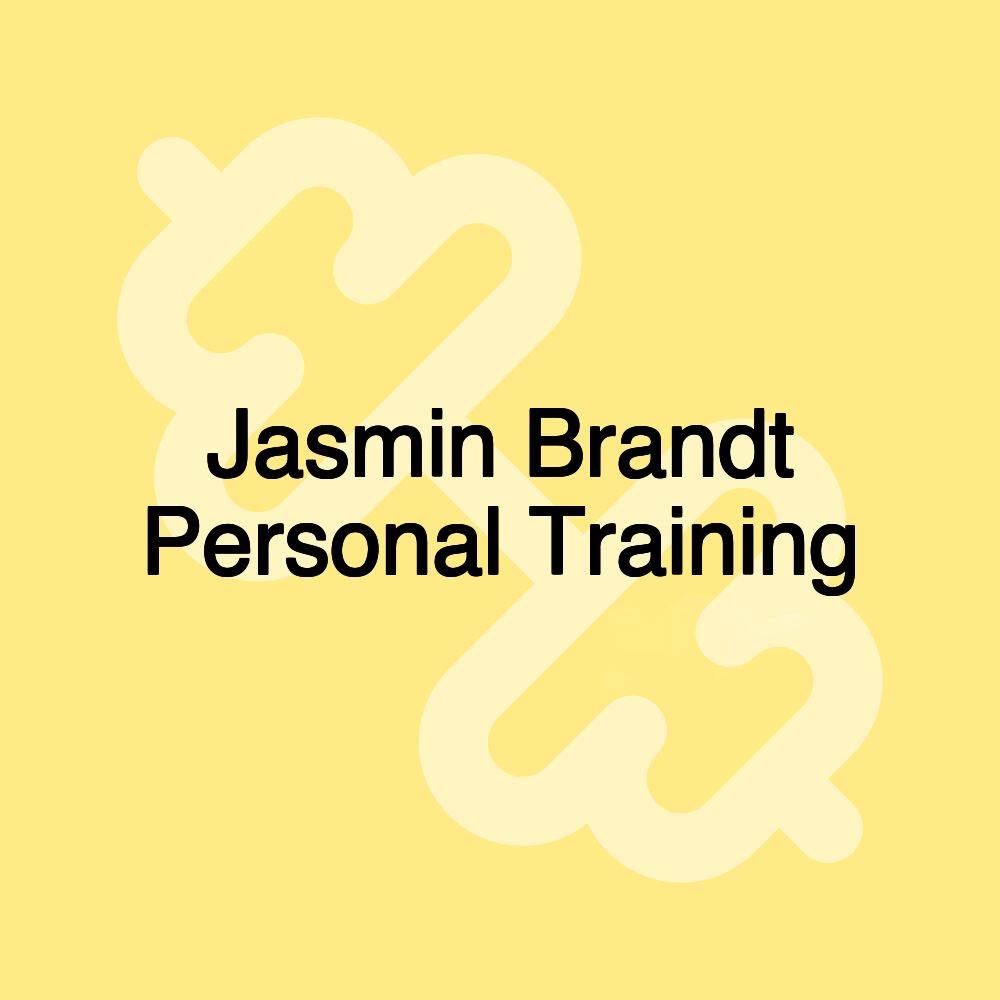 Jasmin Brandt Personal Training