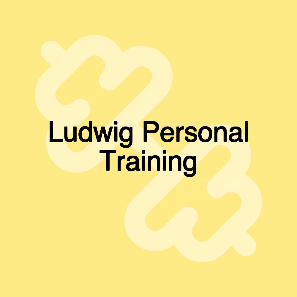 Ludwig Personal Training