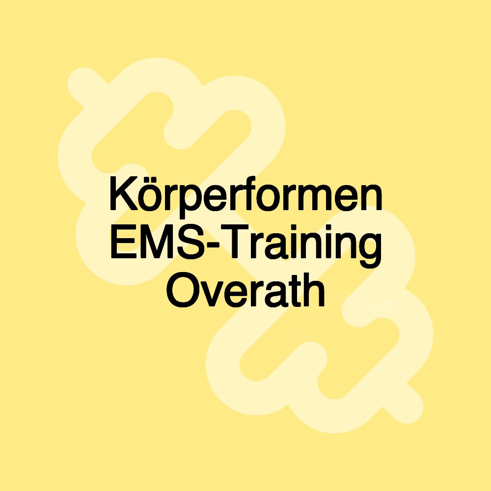 Körperformen EMS-Training Overath