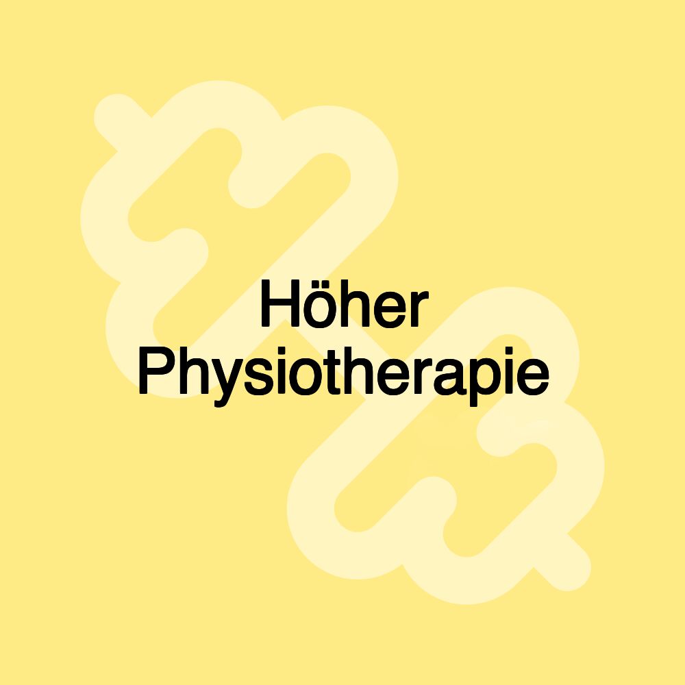 Höher Physiotherapie