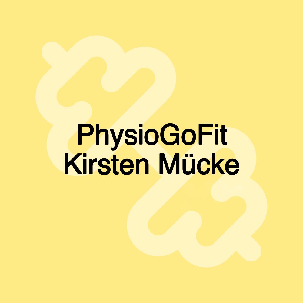 PhysioGoFit Kirsten Mücke