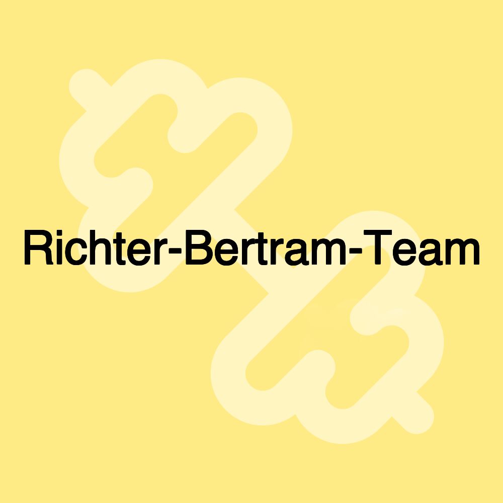 Richter-Bertram-Team