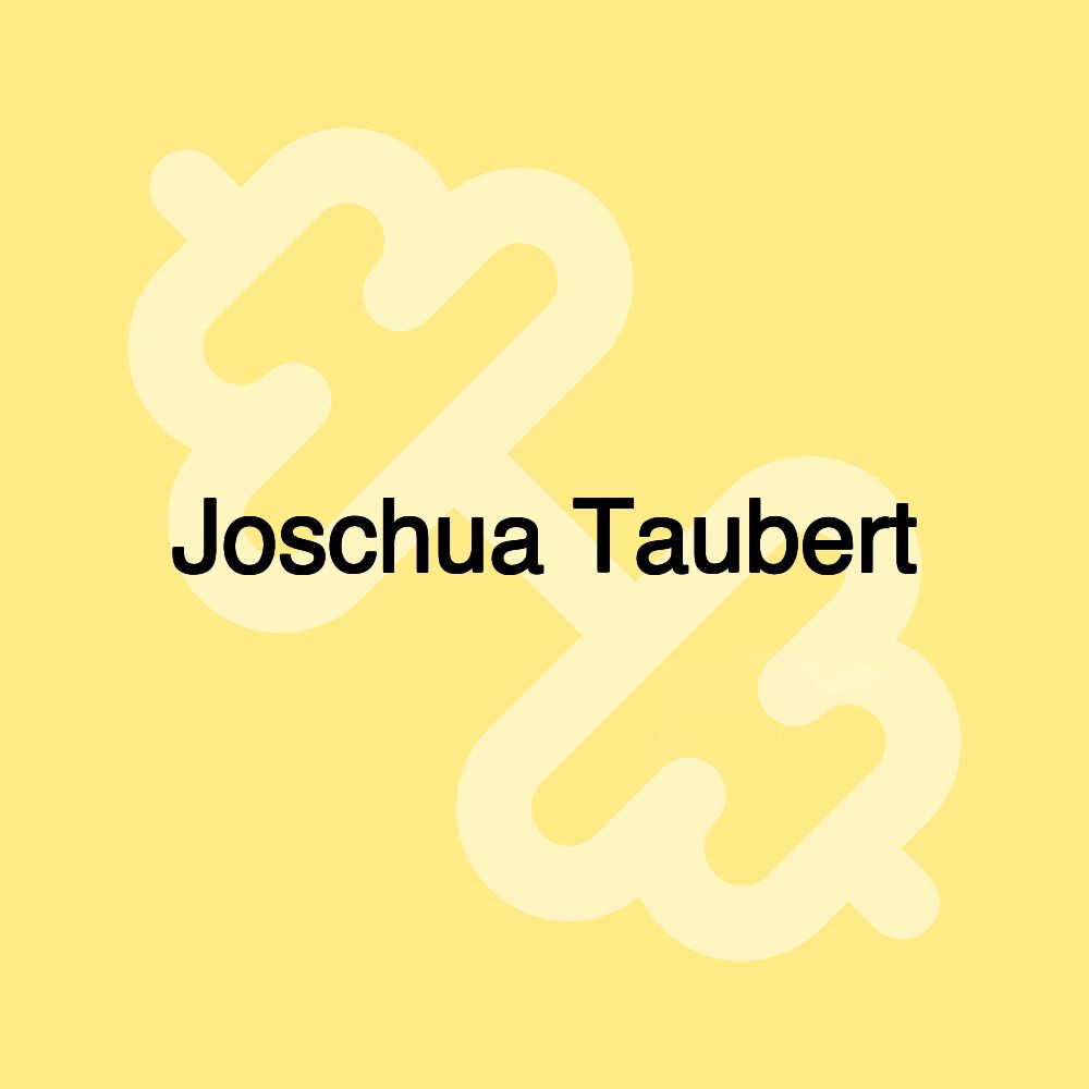 Joschua Taubert