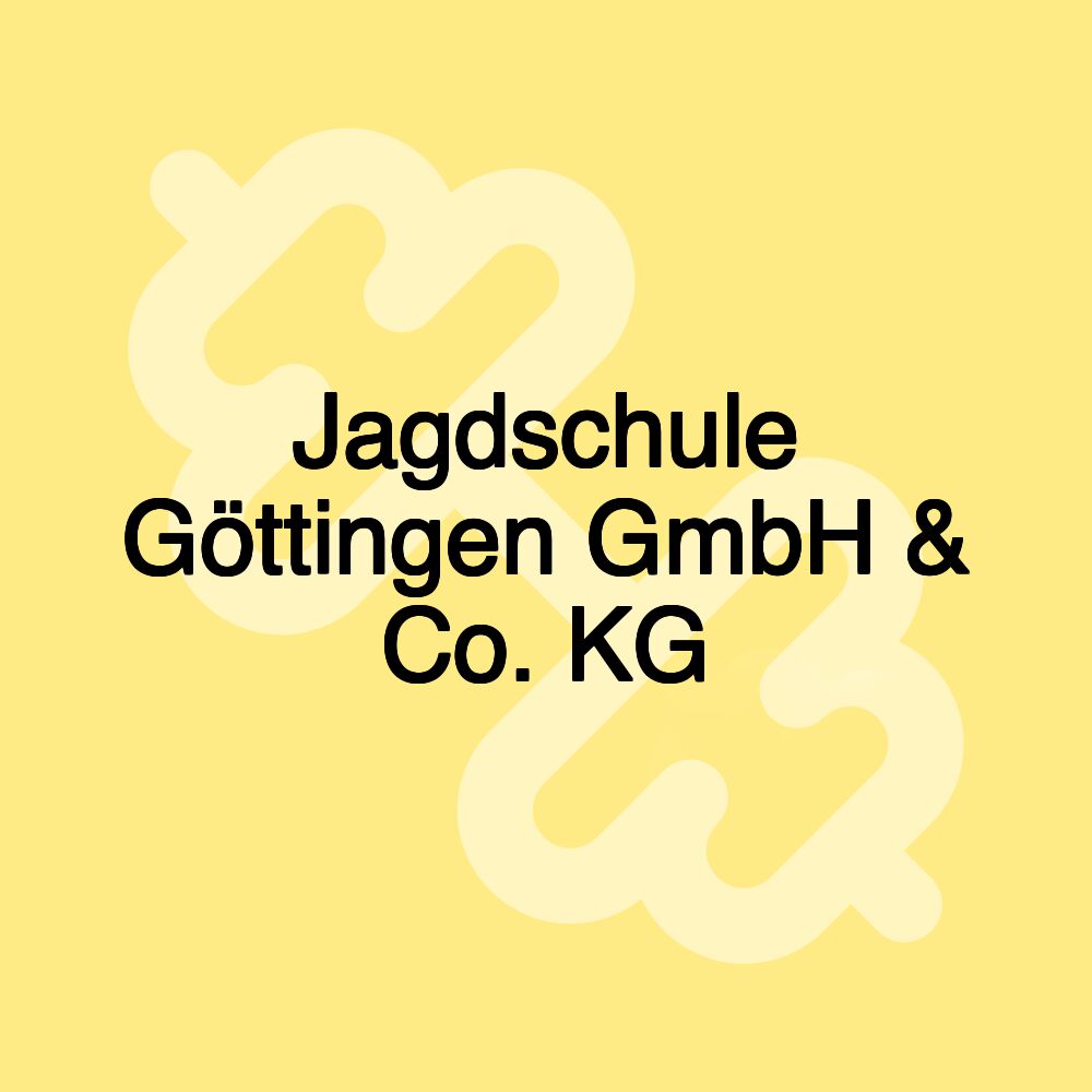 Jagdschule Göttingen GmbH & Co. KG