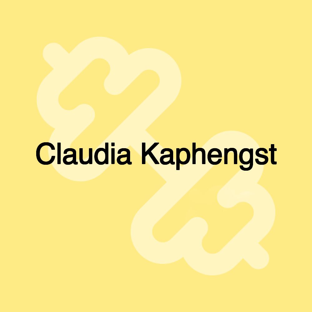 Claudia Kaphengst