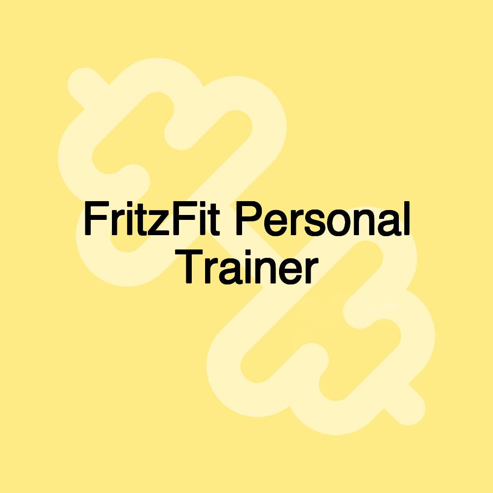 FritzFit Personal Trainer