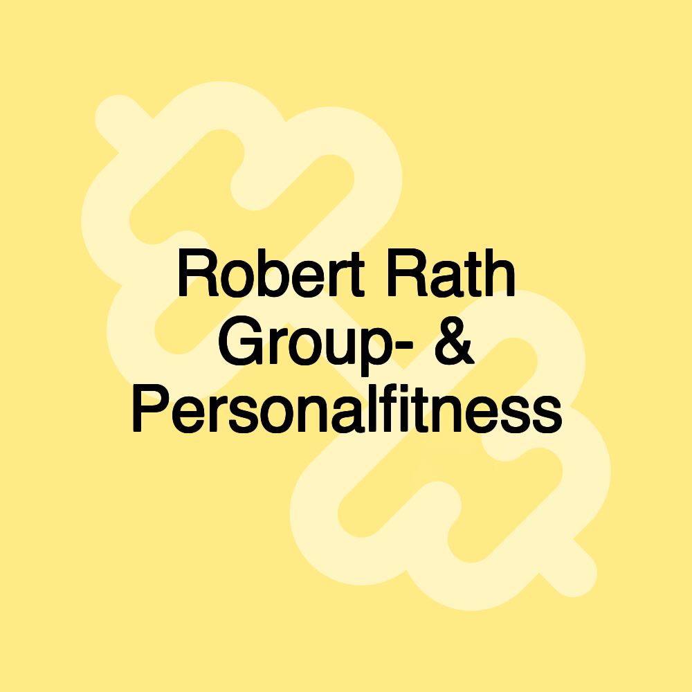 Robert Rath Group- & Personalfitness