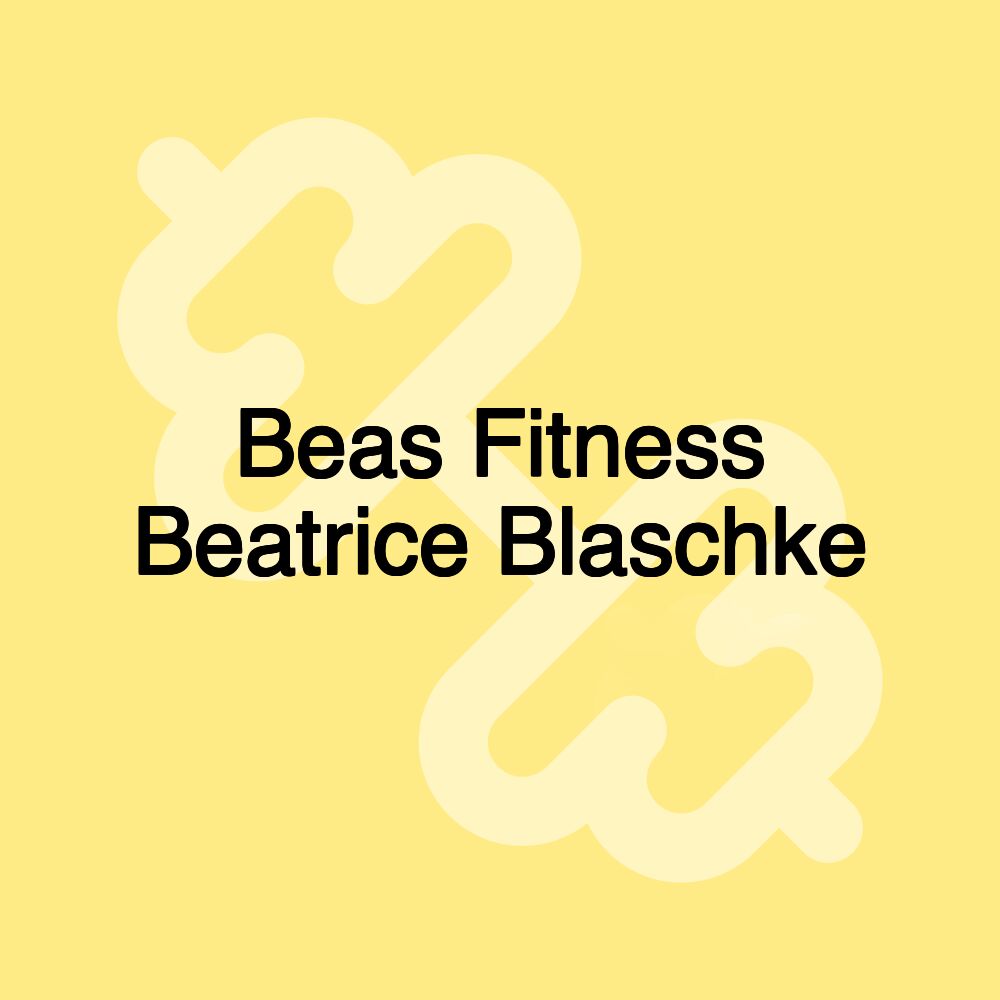 Beas Fitness Beatrice Blaschke