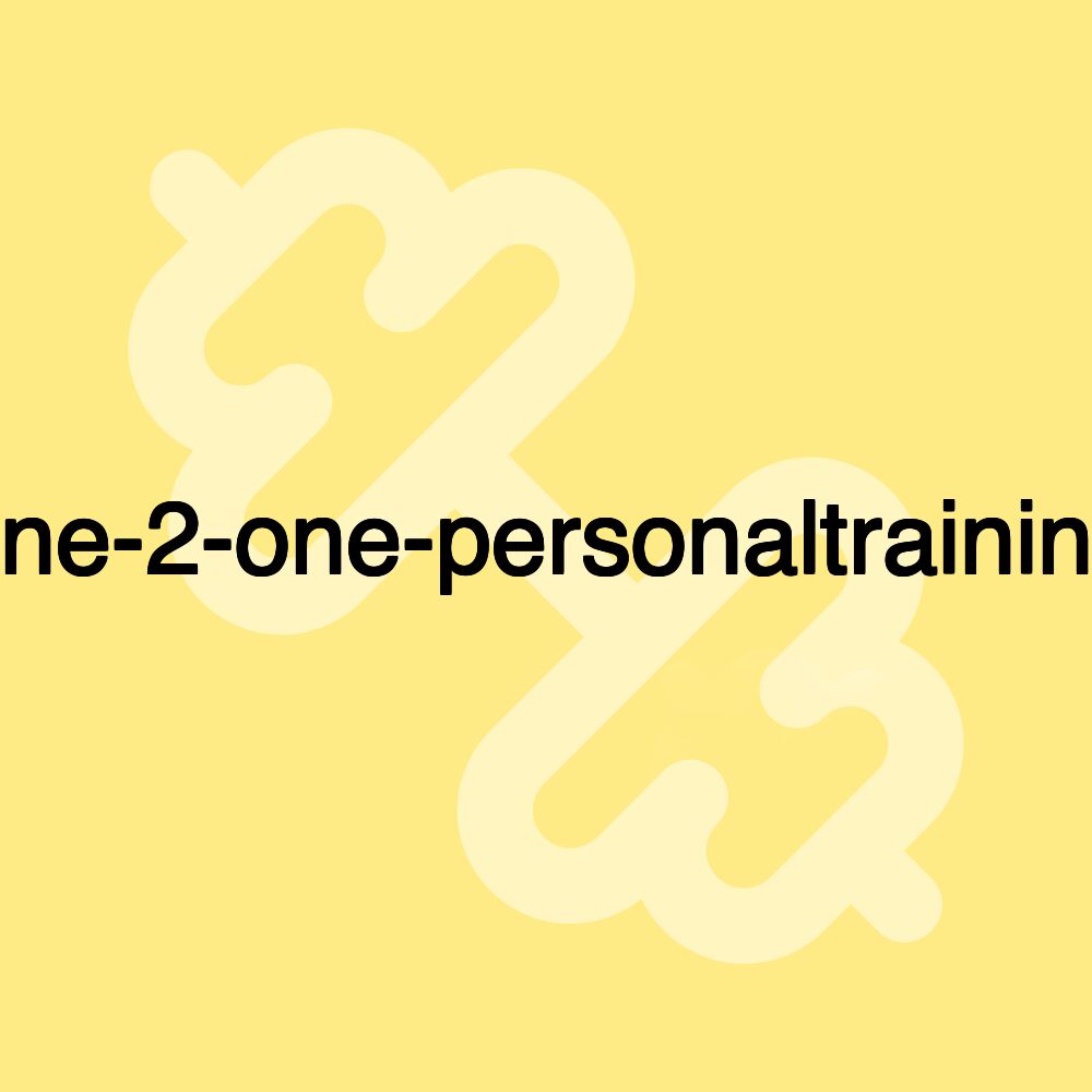 one-2-one-personaltraining