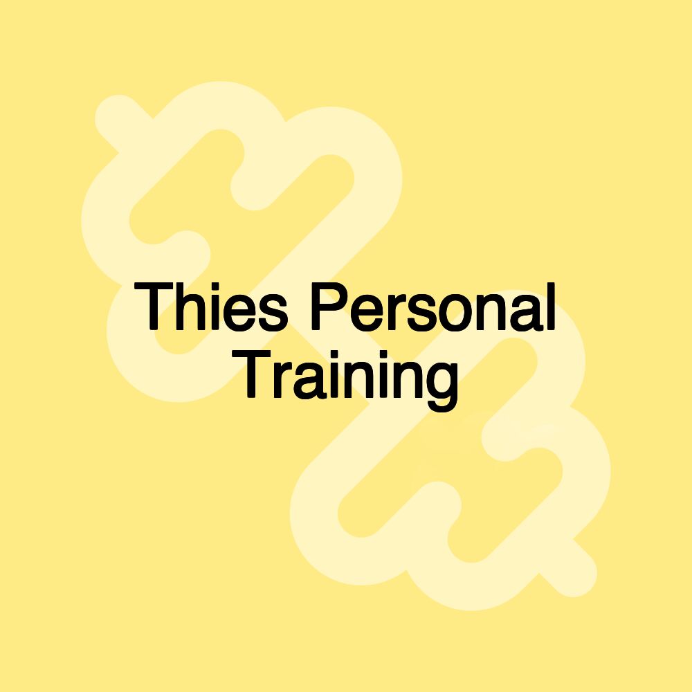 Thies Personal Training