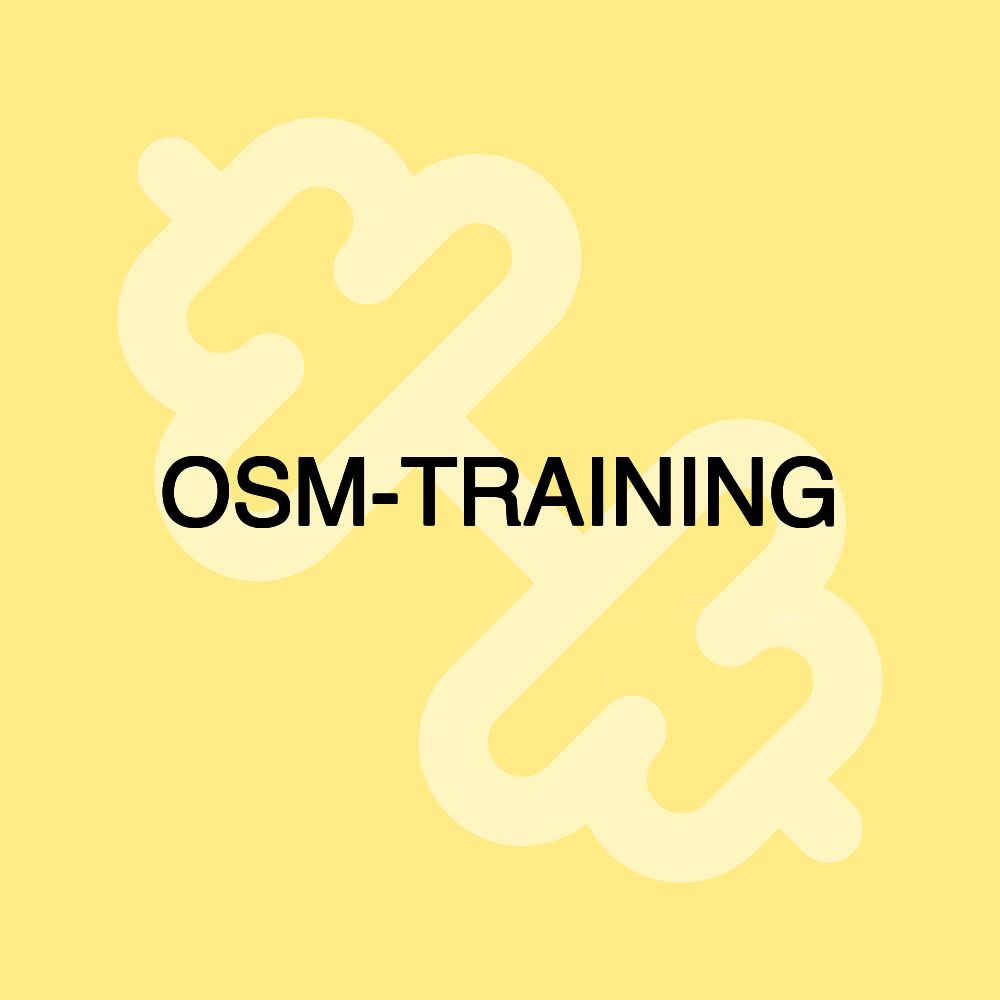 OSM-TRAINING