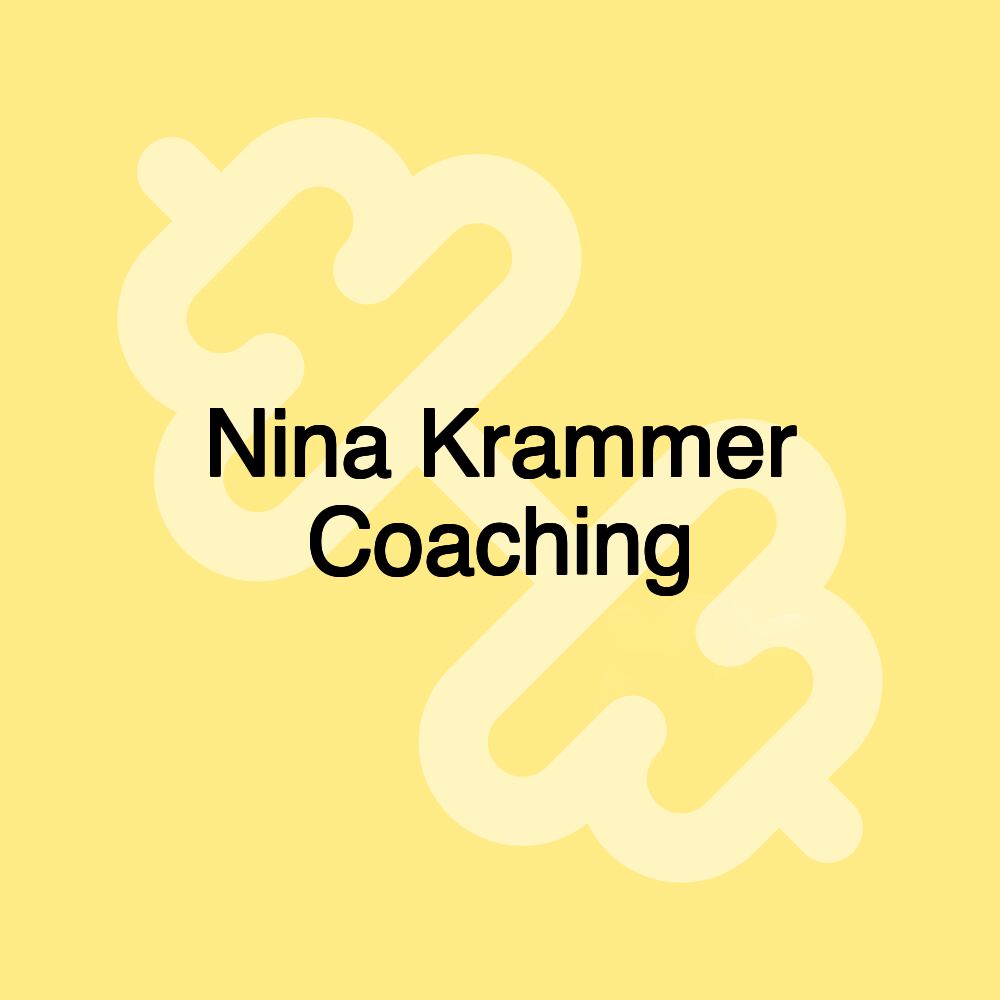 Nina Krammer Coaching