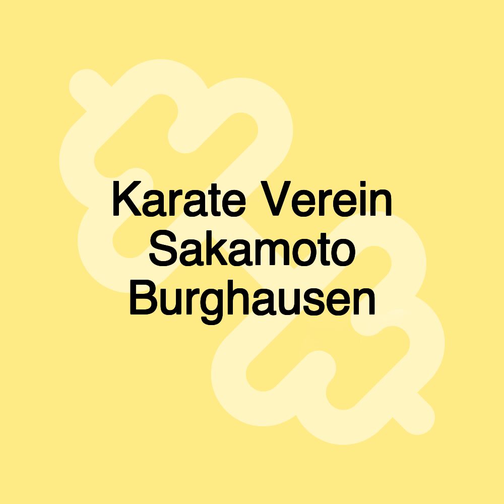 Karate Verein Sakamoto Burghausen