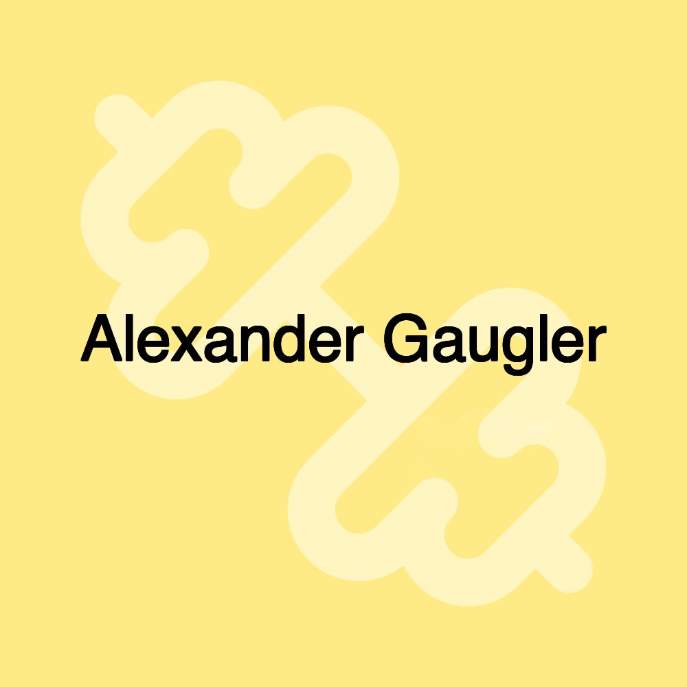 Alexander Gaugler