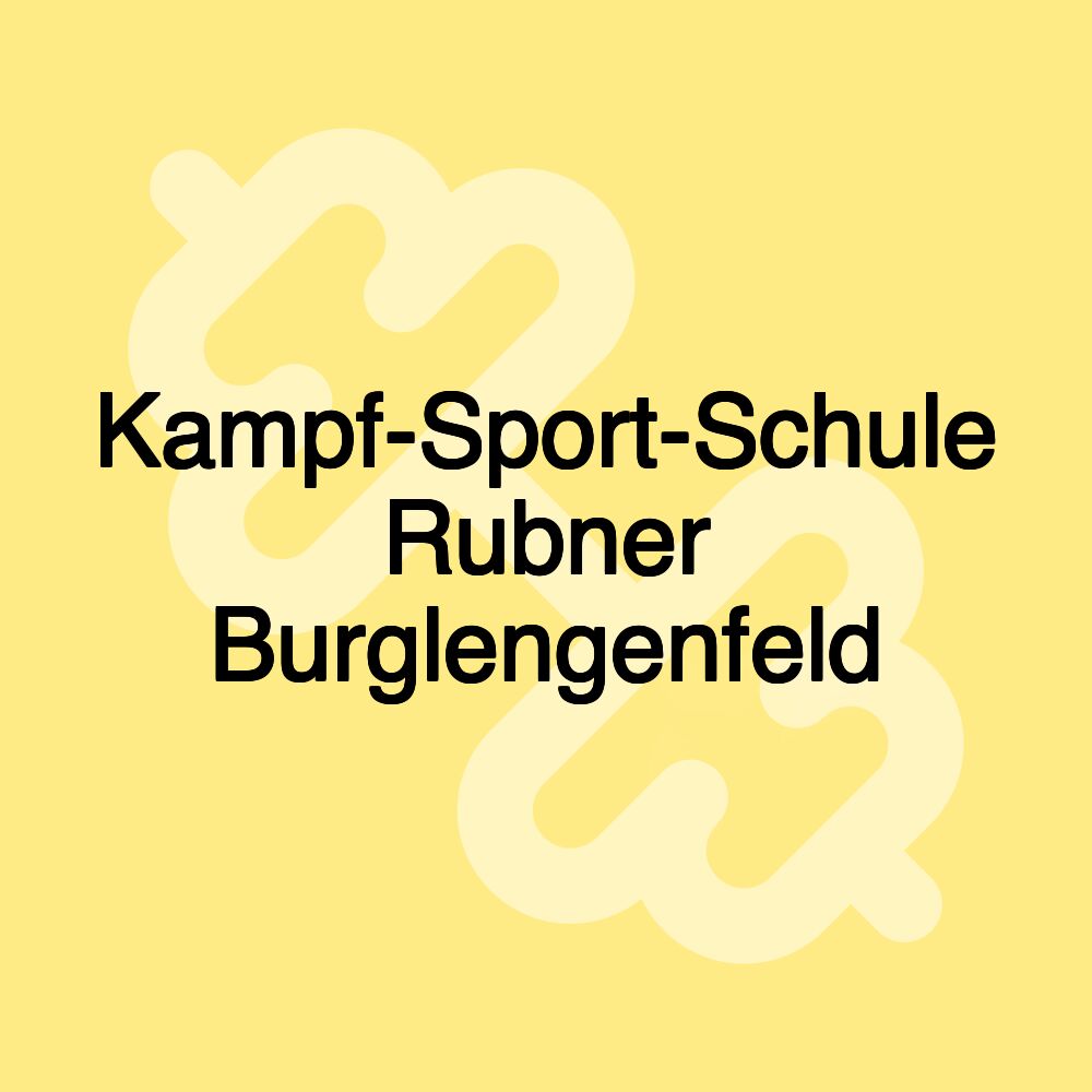 Kampf-Sport-Schule Rubner Burglengenfeld