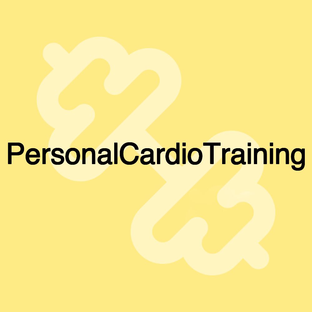 PersonalCardioTraining