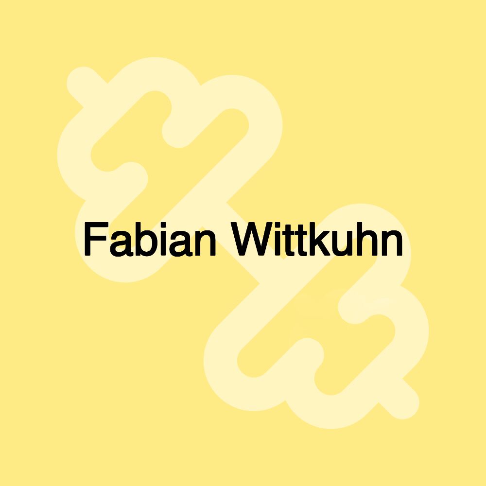 Fabian Wittkuhn