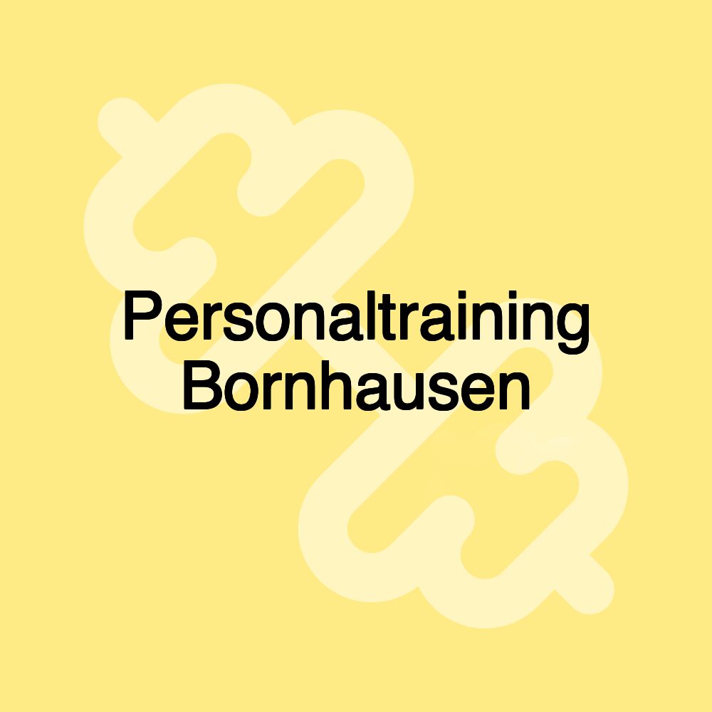 Personaltraining Bornhausen