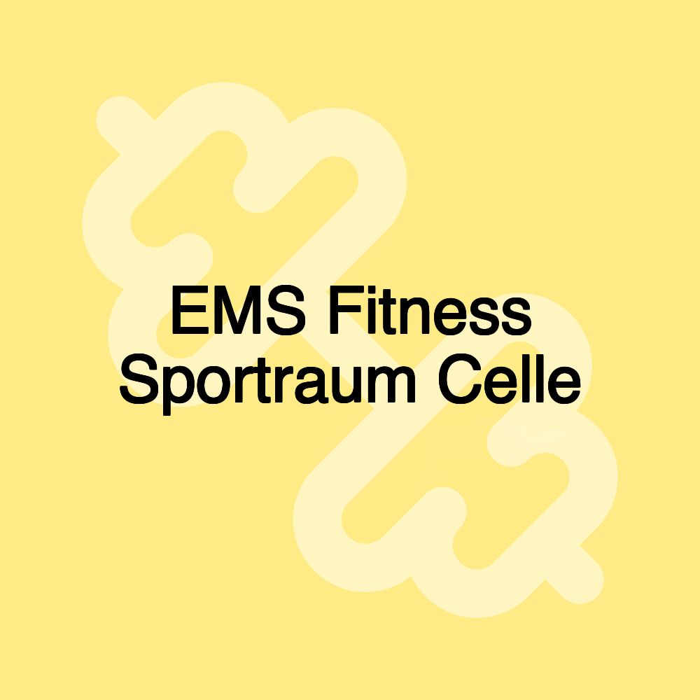 EMS Fitness Sportraum Celle