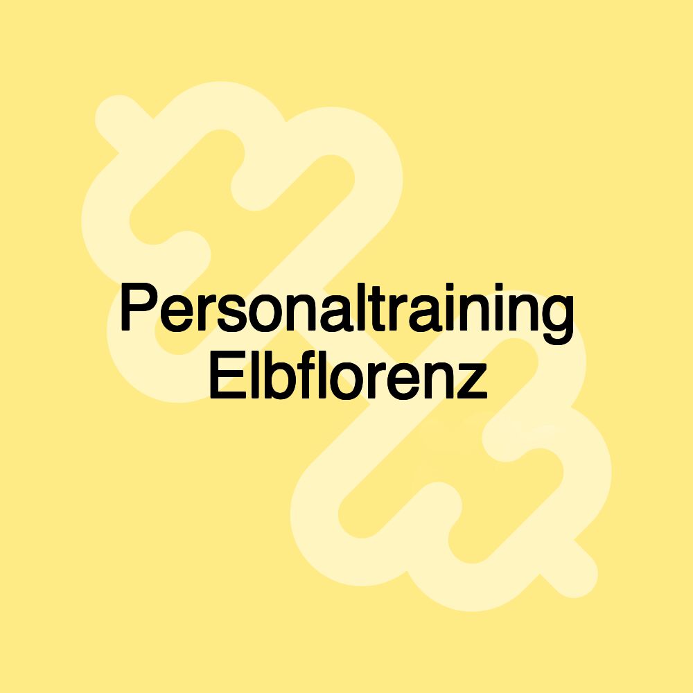 Personaltraining Elbflorenz