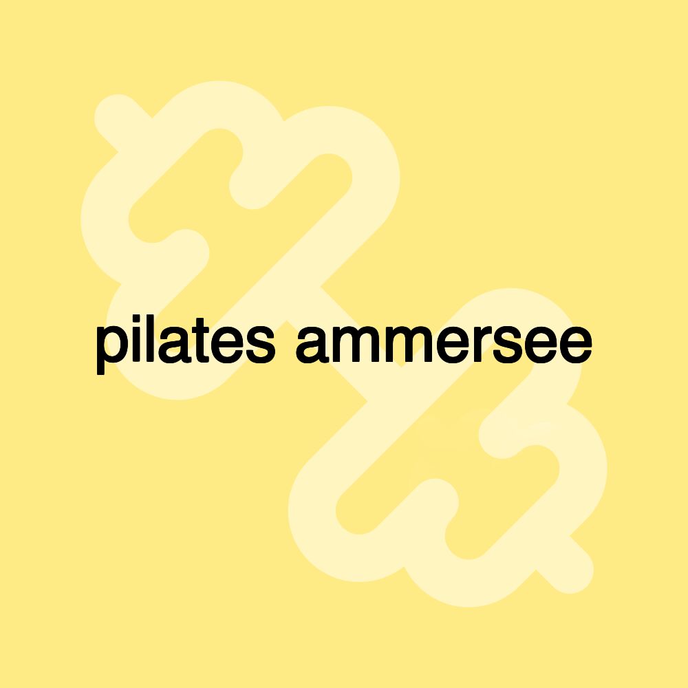 pilates ammersee