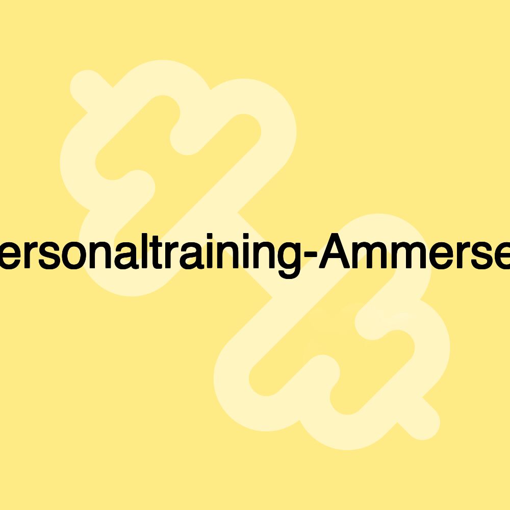 Personaltraining-Ammersee