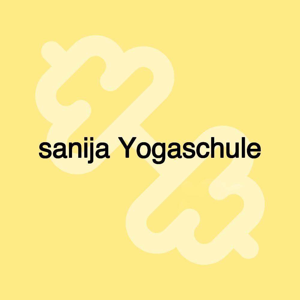 sanija Yogaschule