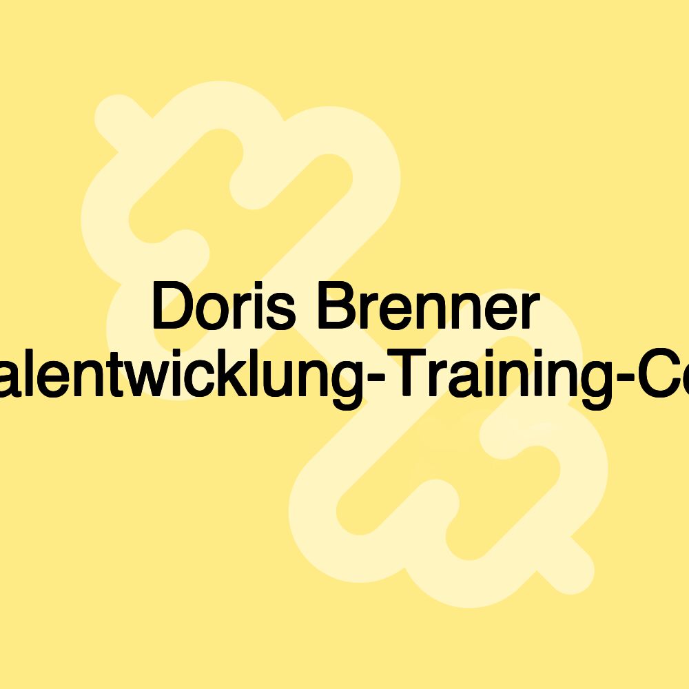 Doris Brenner Personalentwicklung-Training-Coaching