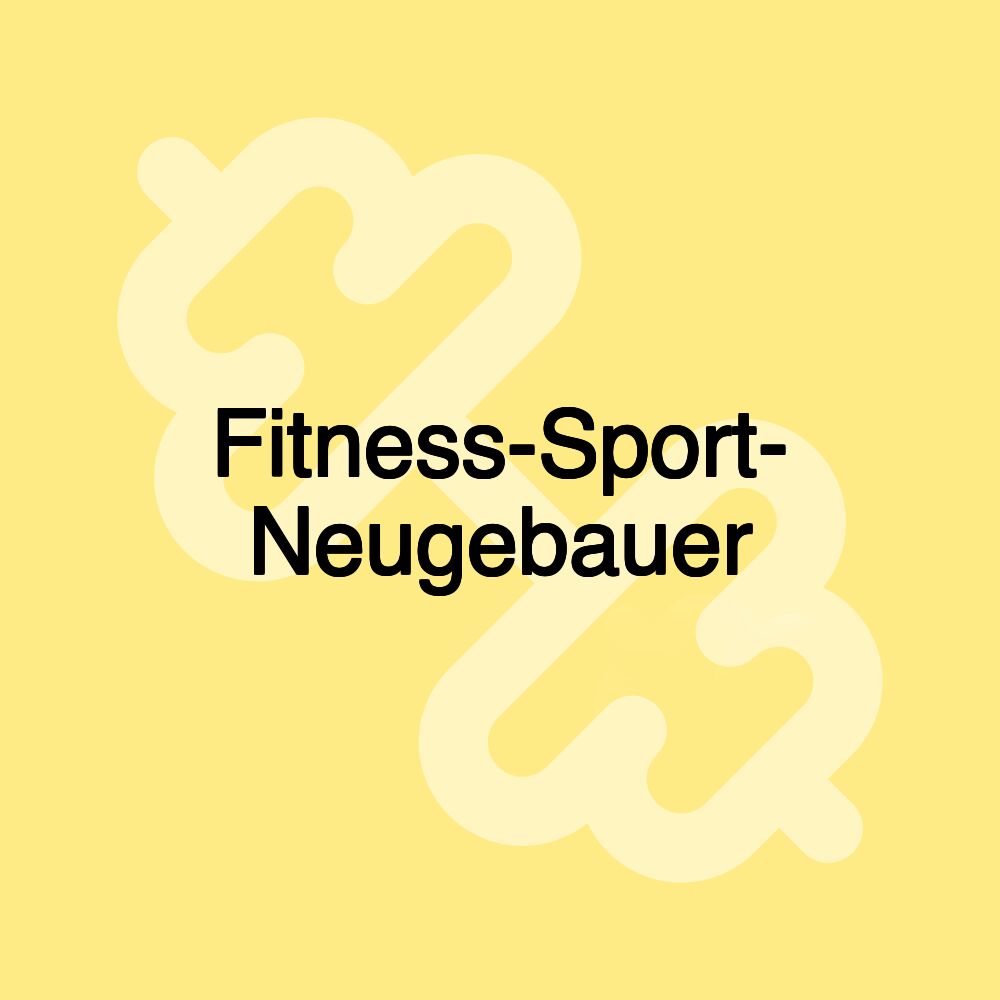 Fitness-Sport- Neugebauer