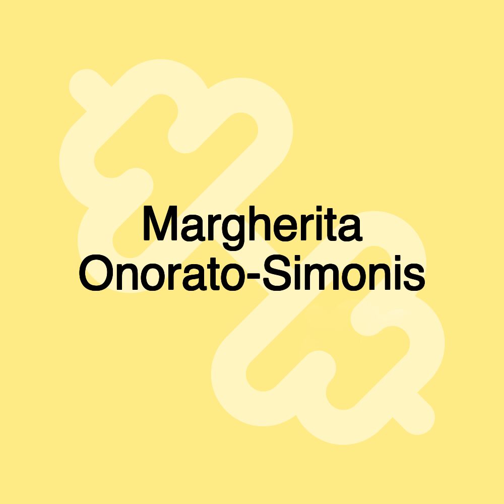 Margherita Onorato-Simonis