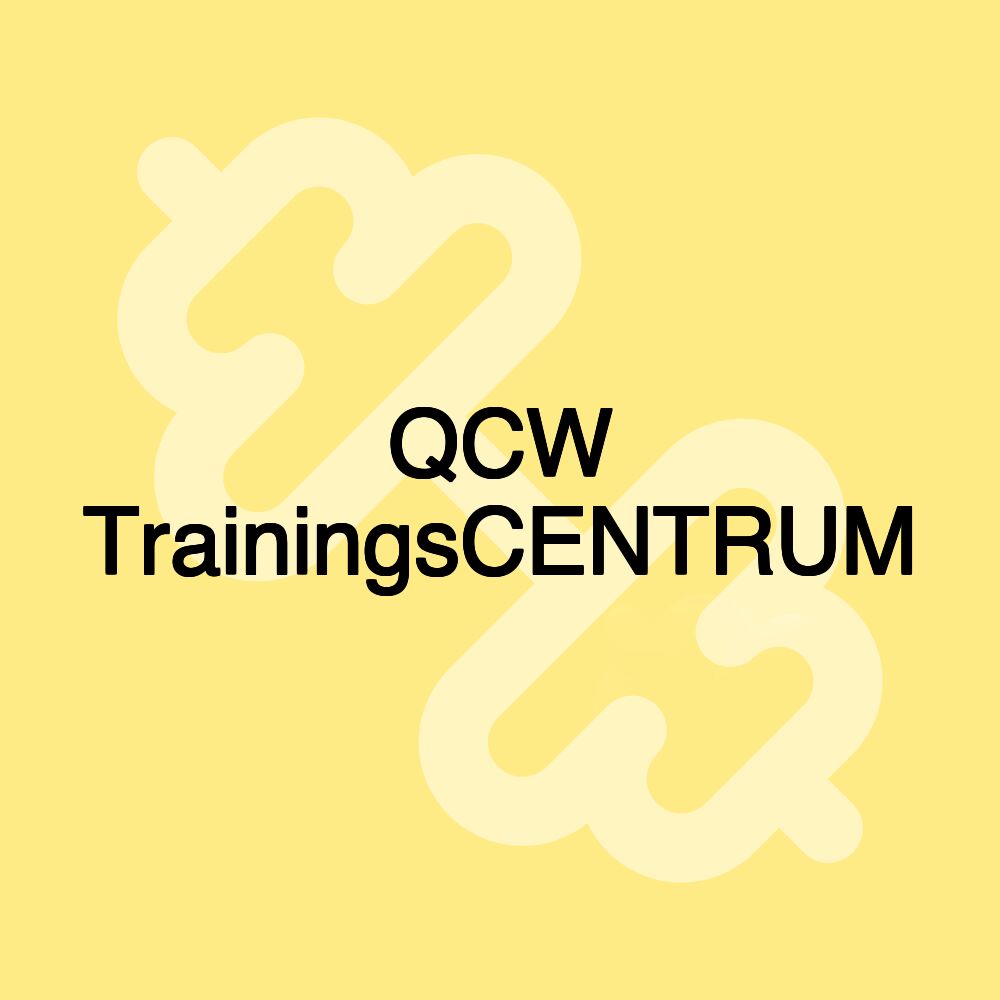 QCW TrainingsCENTRUM