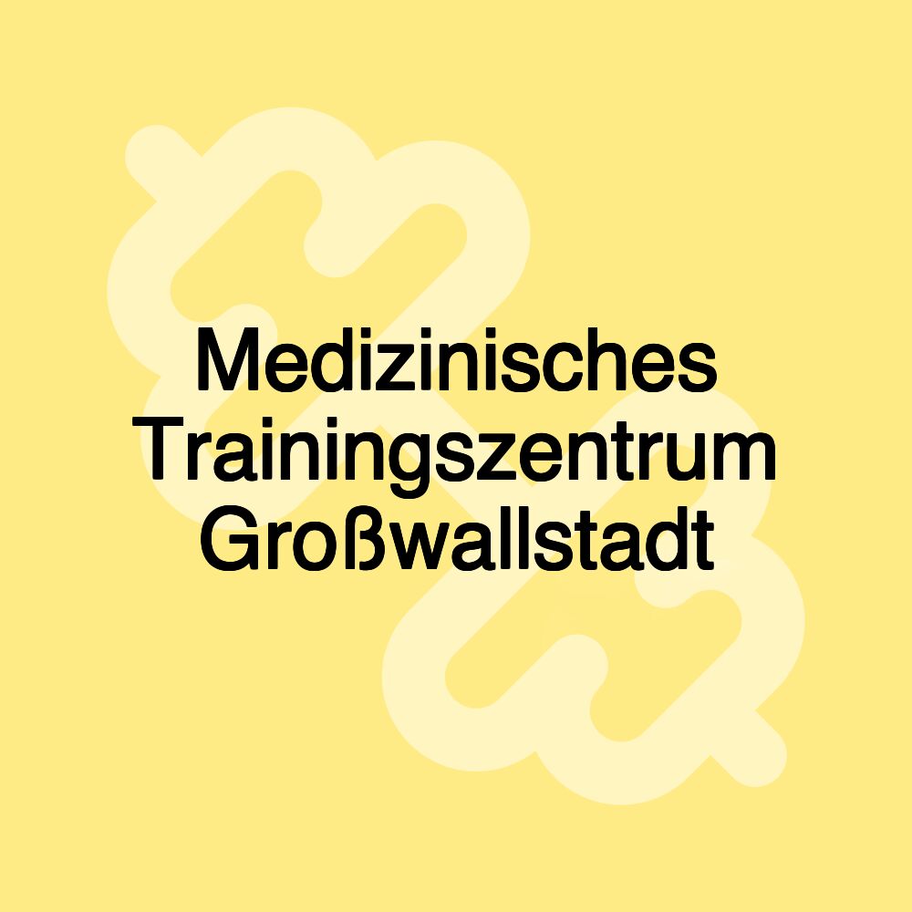 Medizinisches Trainingszentrum Großwallstadt