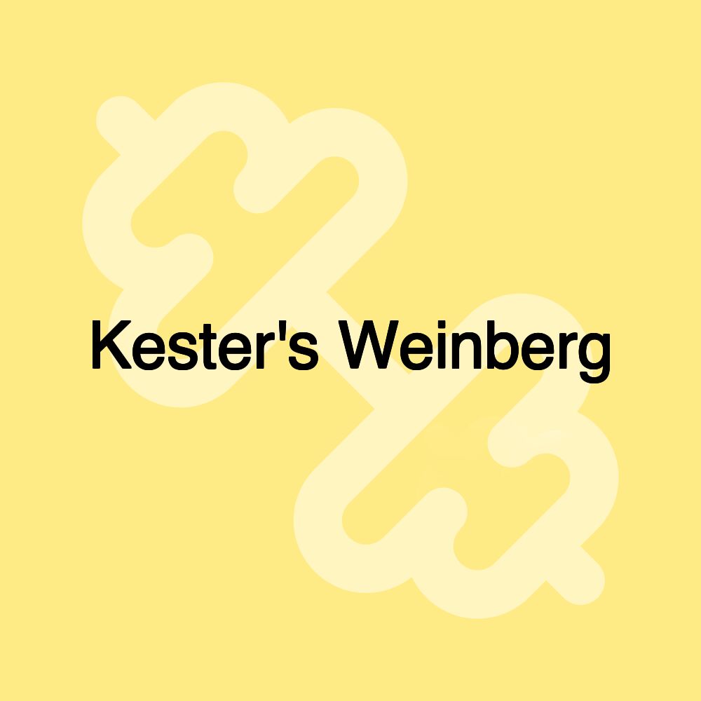 Kester's Weinberg