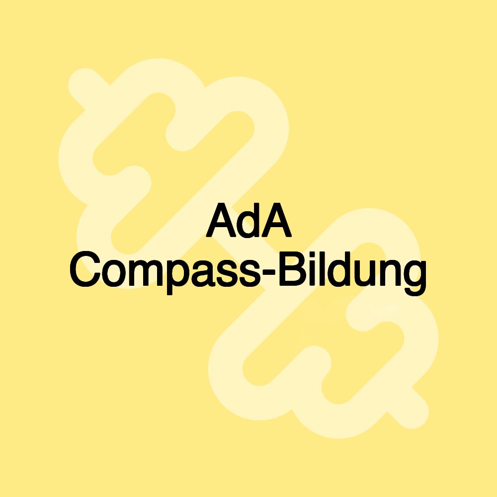 AdA Compass-Bildung