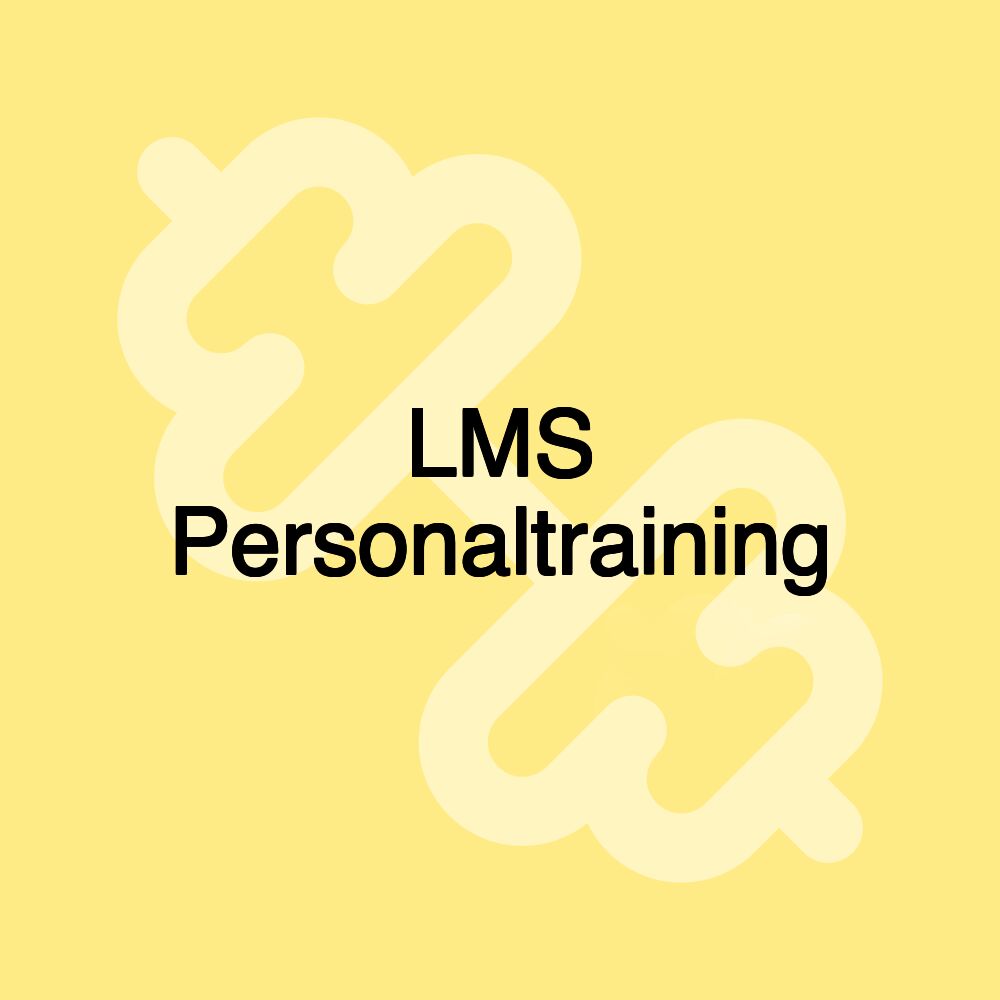 LMS Personaltraining