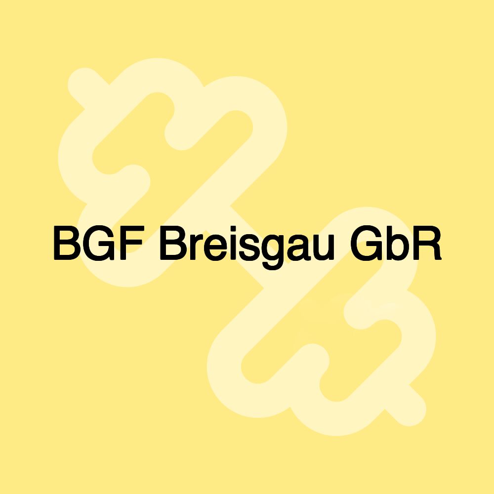 BGF Breisgau GbR