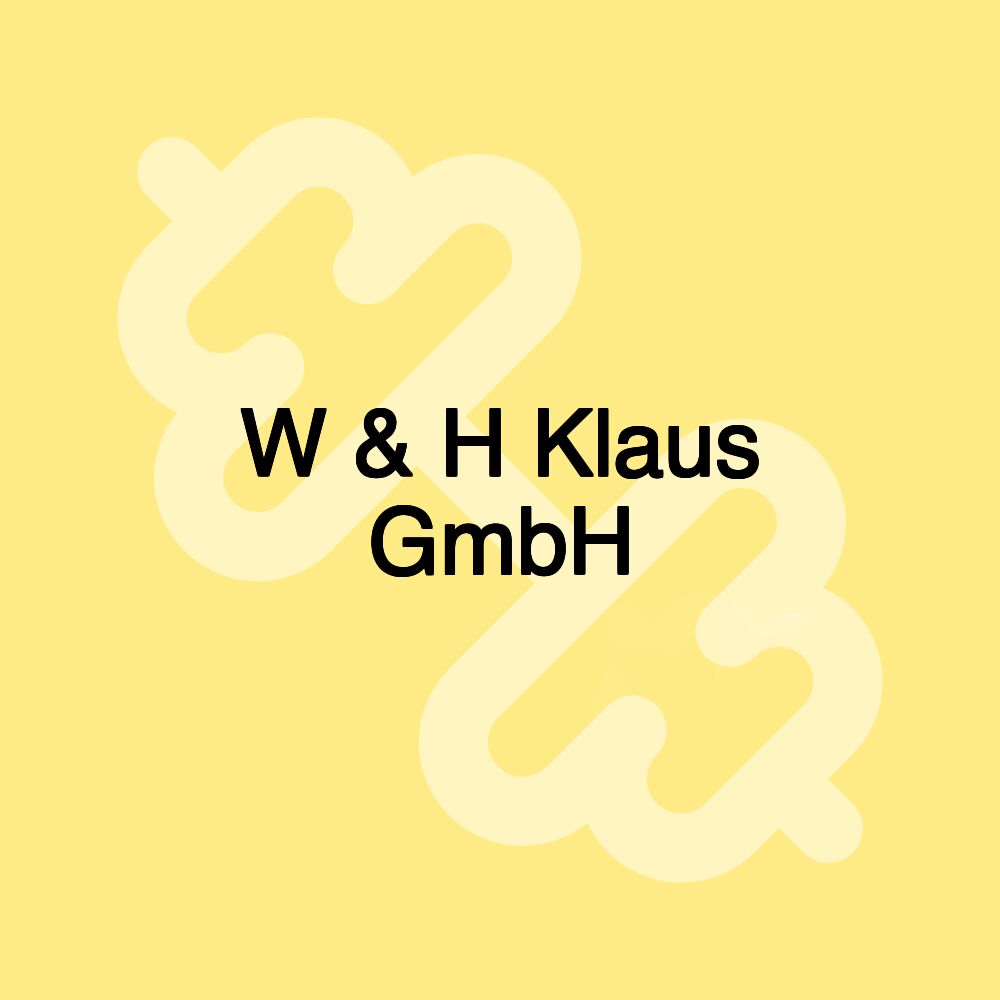 W & H Klaus GmbH