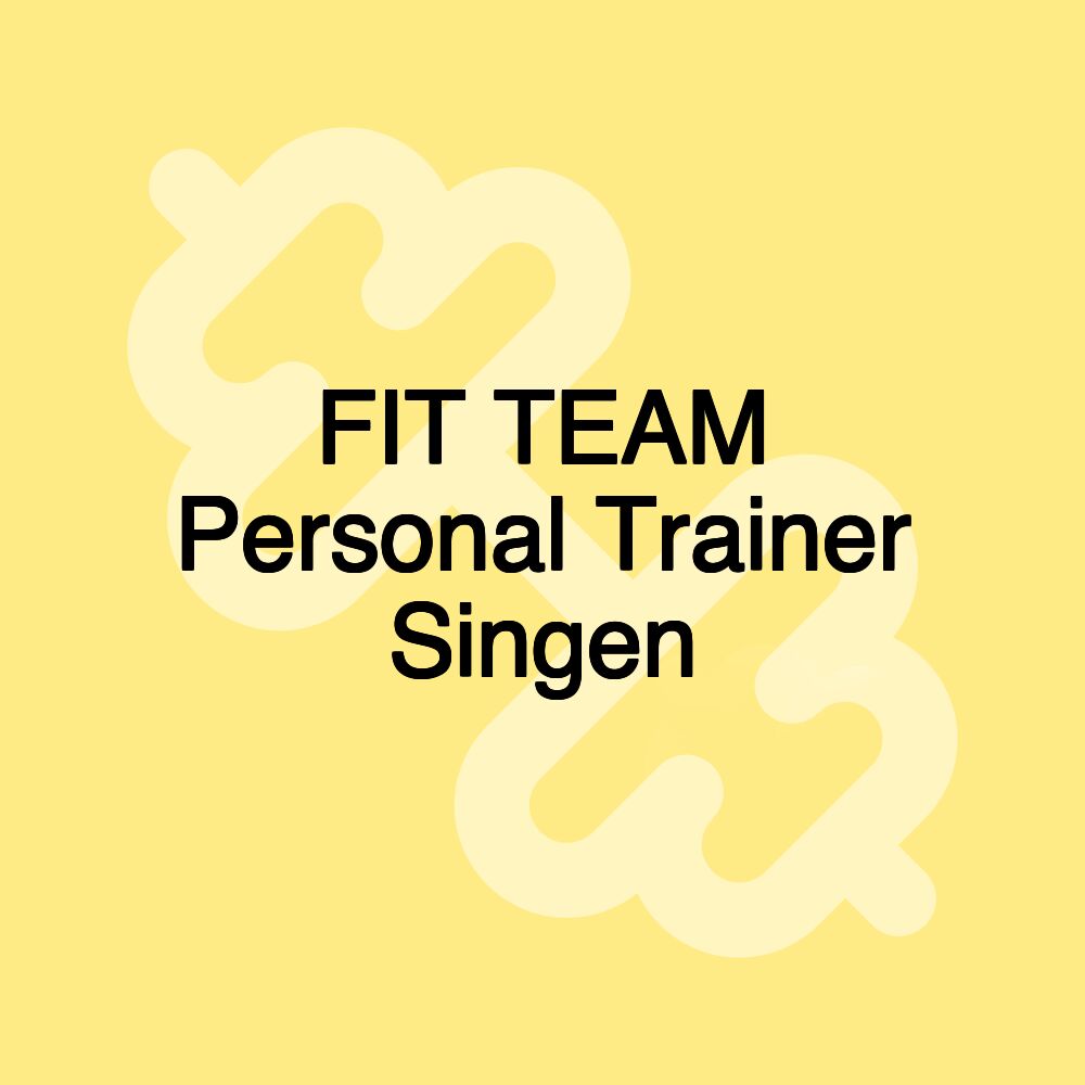 FIT TEAM Personal Trainer Singen