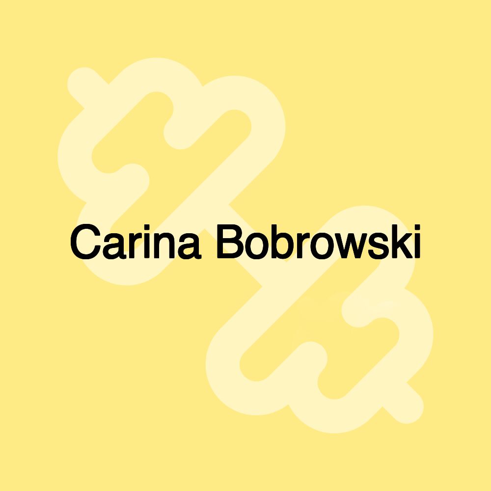 Carina Bobrowski