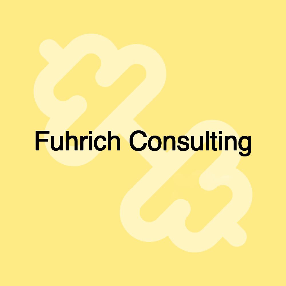 Fuhrich Consulting