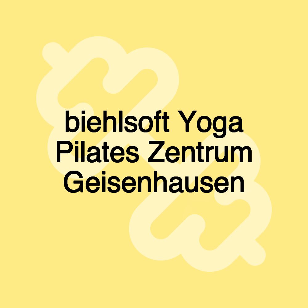 biehlsoft Yoga Pilates Zentrum Geisenhausen